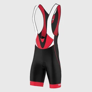 Fdx Velocity Red Men's & Boy's Summer Cycling Bib Shorts