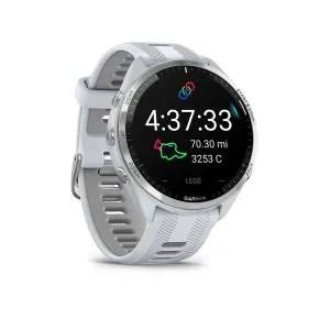 Forerunner 965 Running Watch - Whitestone/Powder Gray