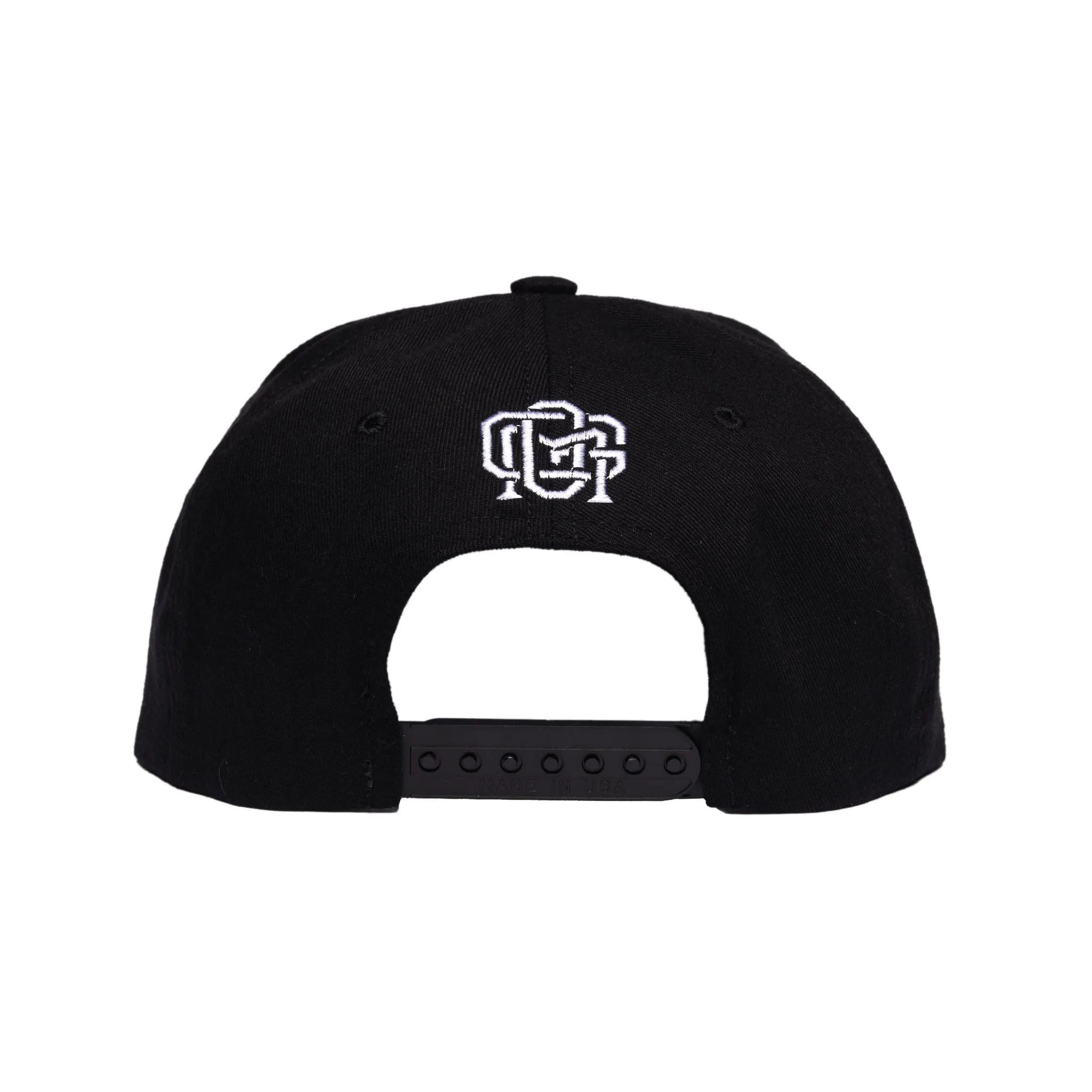 GOM Classic Snapback, Black/White