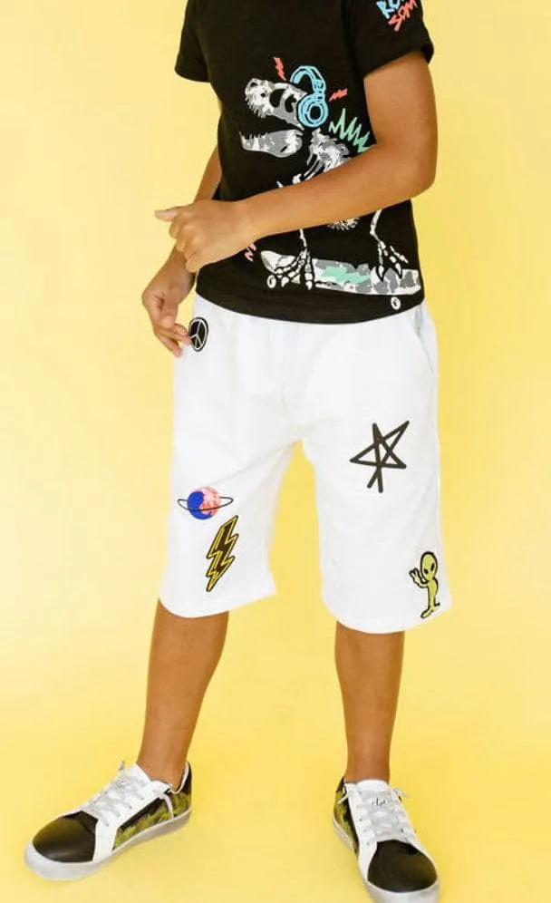 Graffiti Patch Shorts