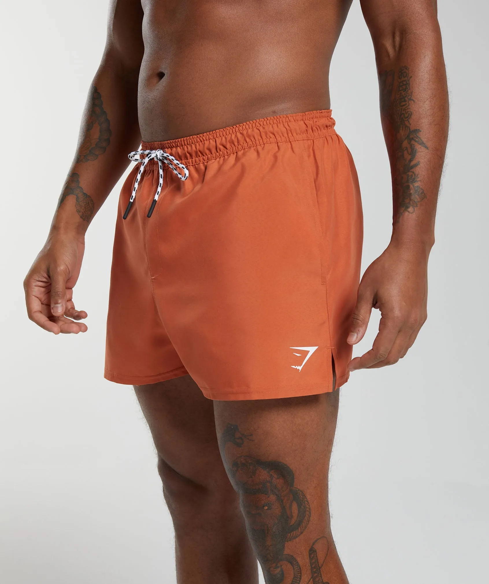 Gymshark 3" Swim Shorts - Muted Orange