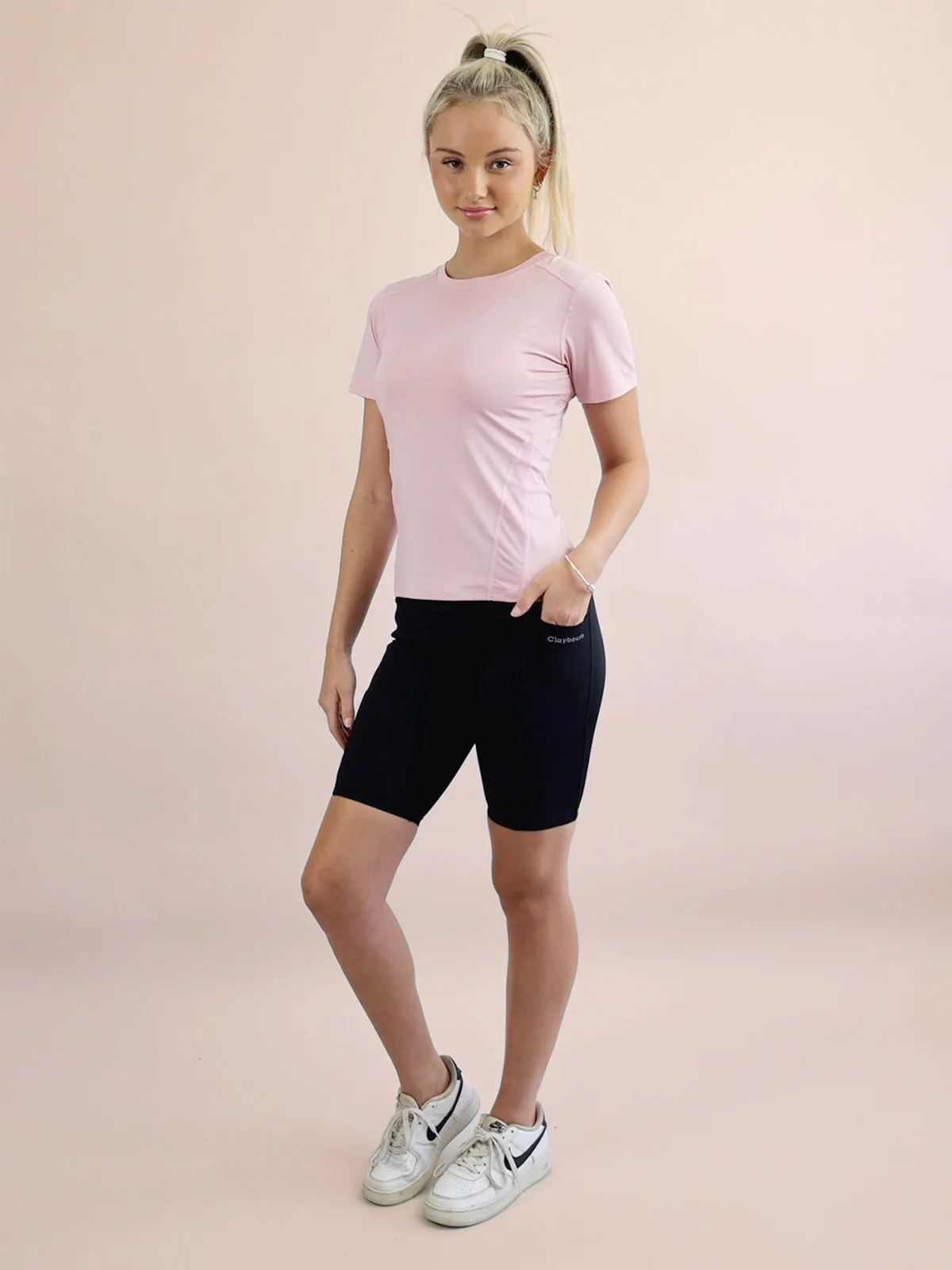 High-waist Limitless Biker Shorts