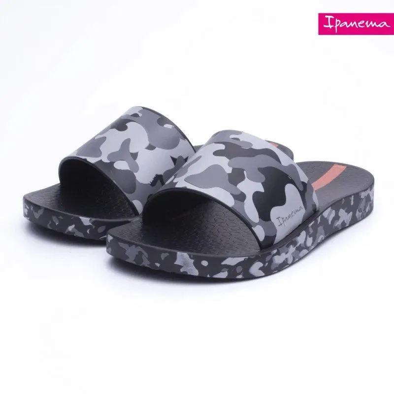 IPANEMA Kids Slipper in Black/Gray