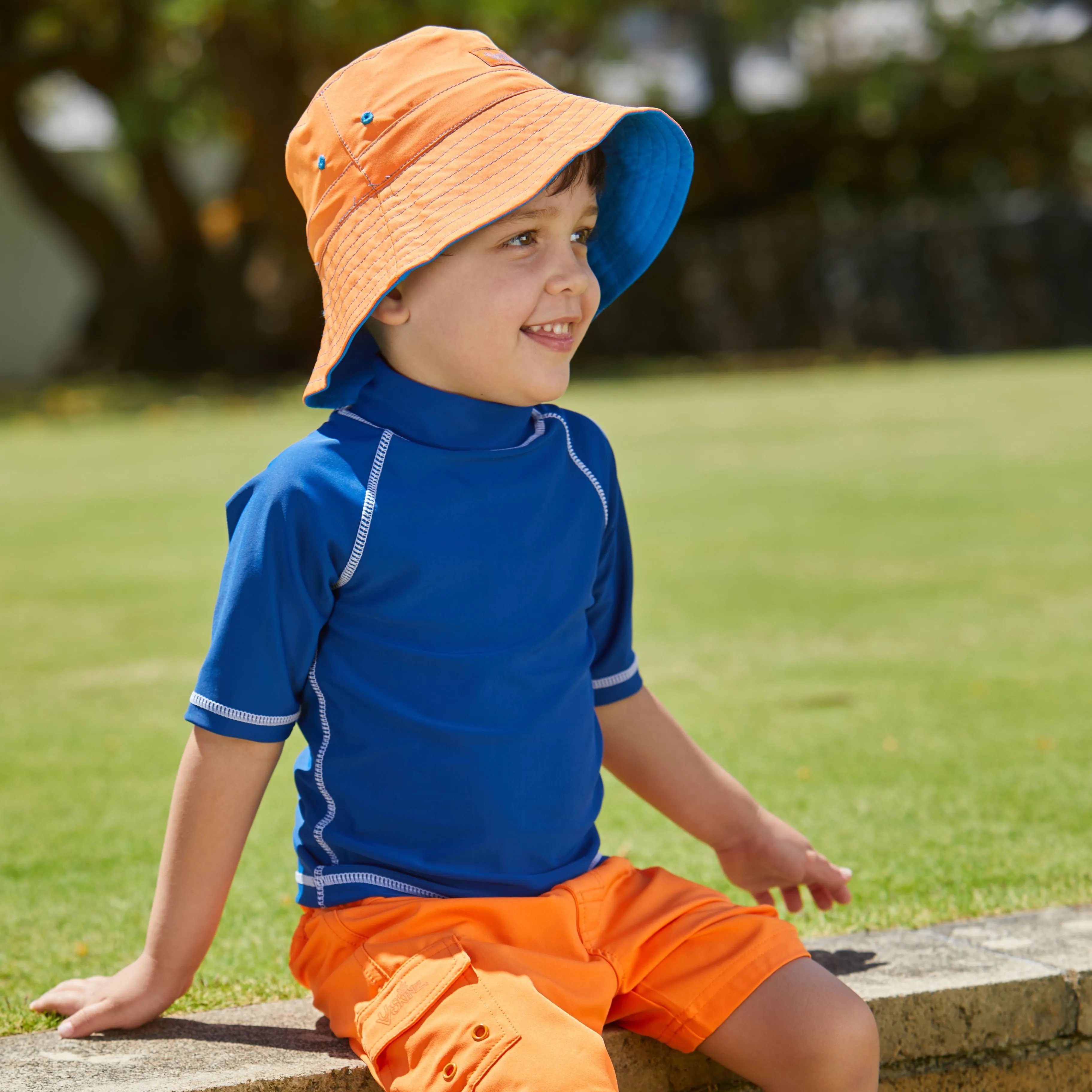 Kid's Short Sleeve Sun & Swim Shirt