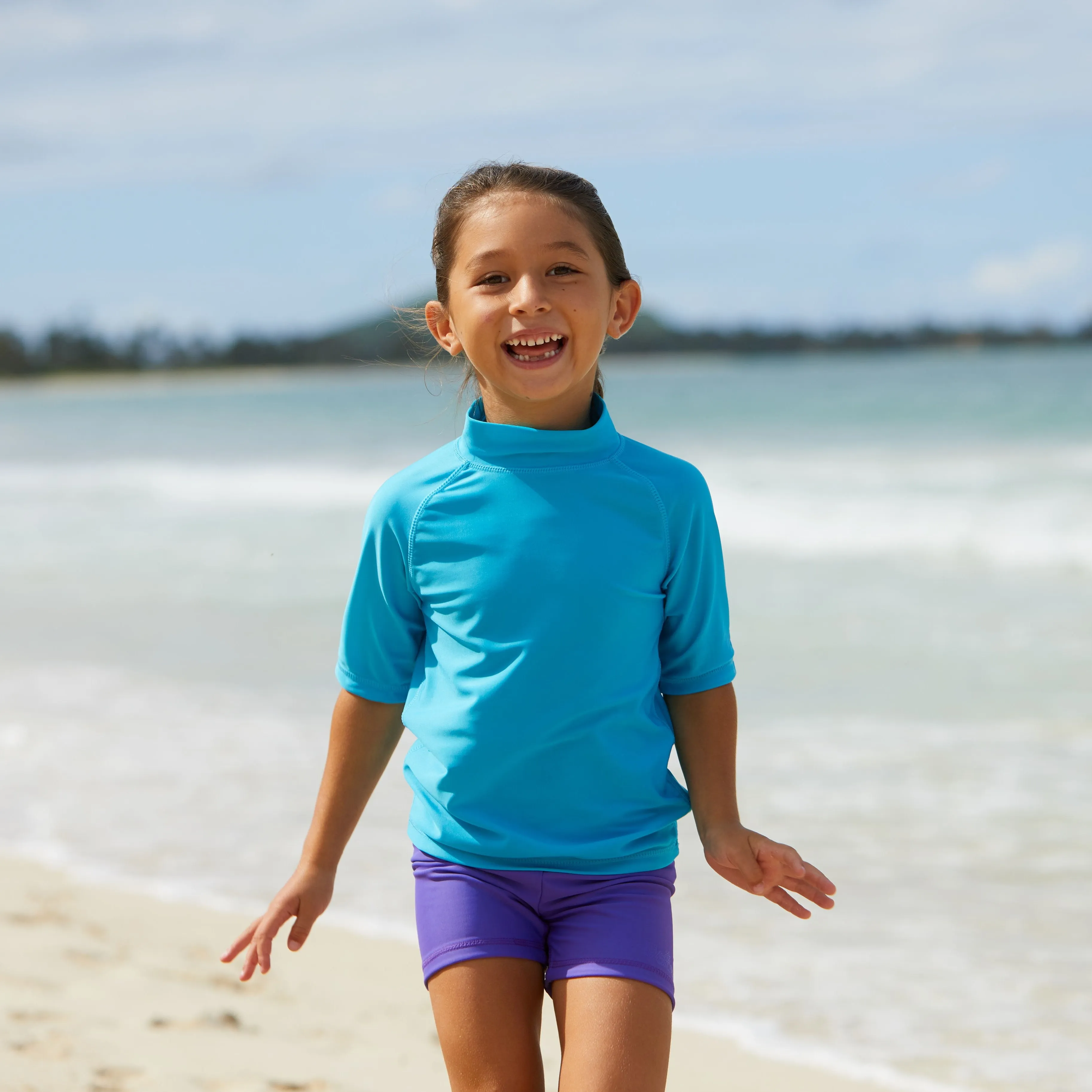 Kid's Short Sleeve Sun & Swim Shirt