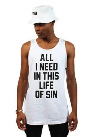 LAST CALL - Breezy Excursion x Adapt :: All I Need (Clyde) (Men's White Tank)