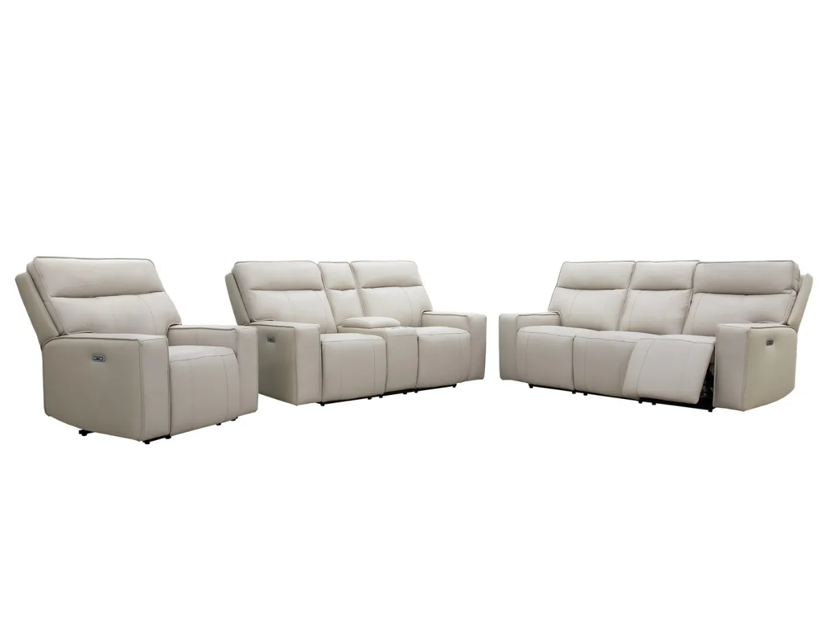 Layton 3-pc Leather Power Reclining Set