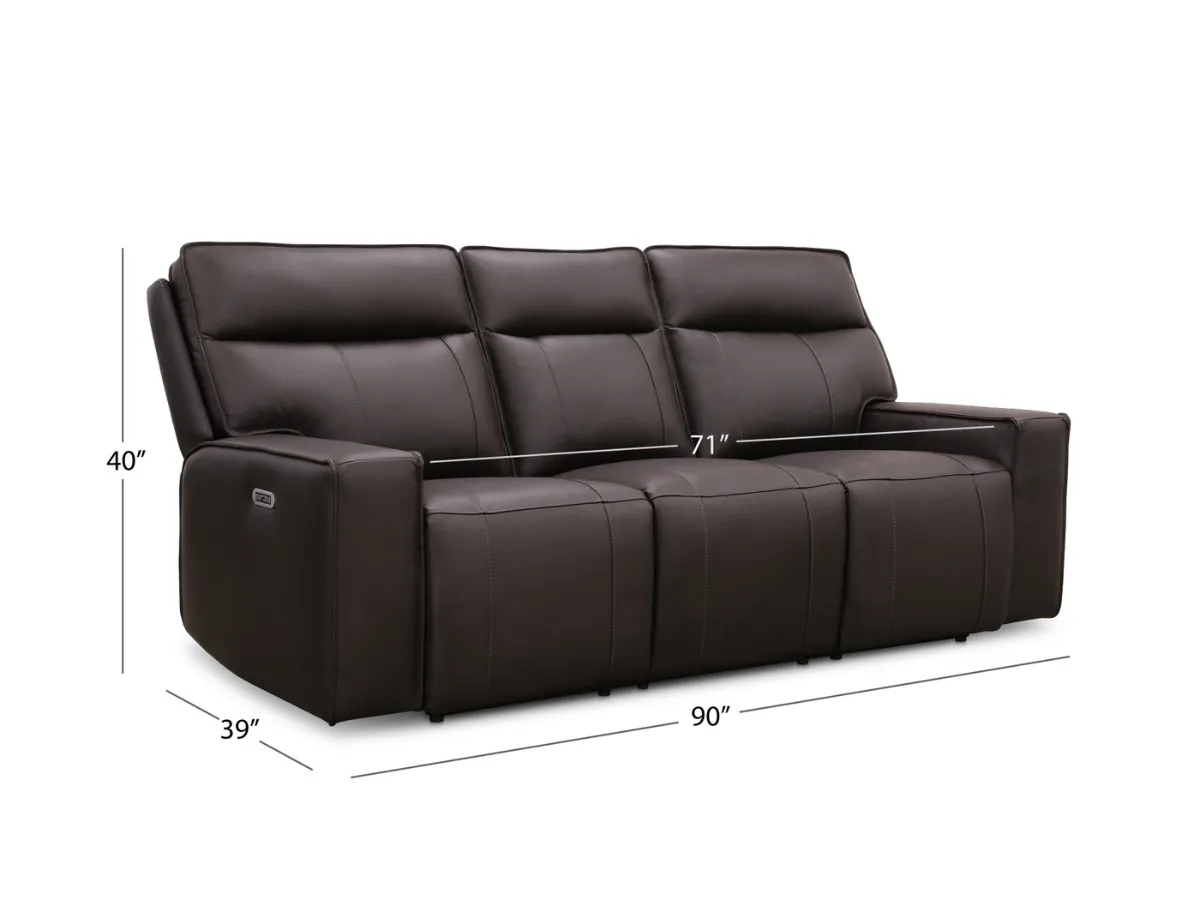 Layton 3-pc Leather Power Reclining Set