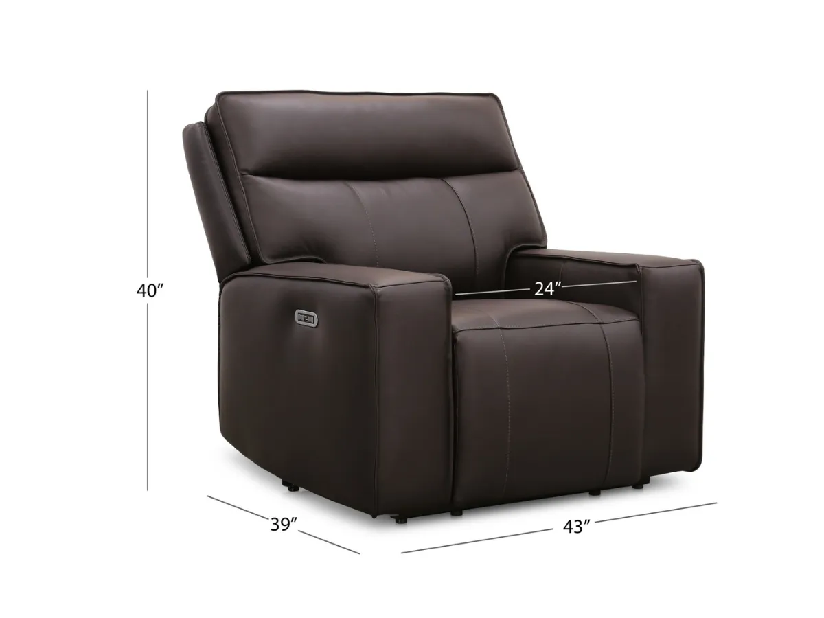 Layton 3-pc Leather Power Reclining Set