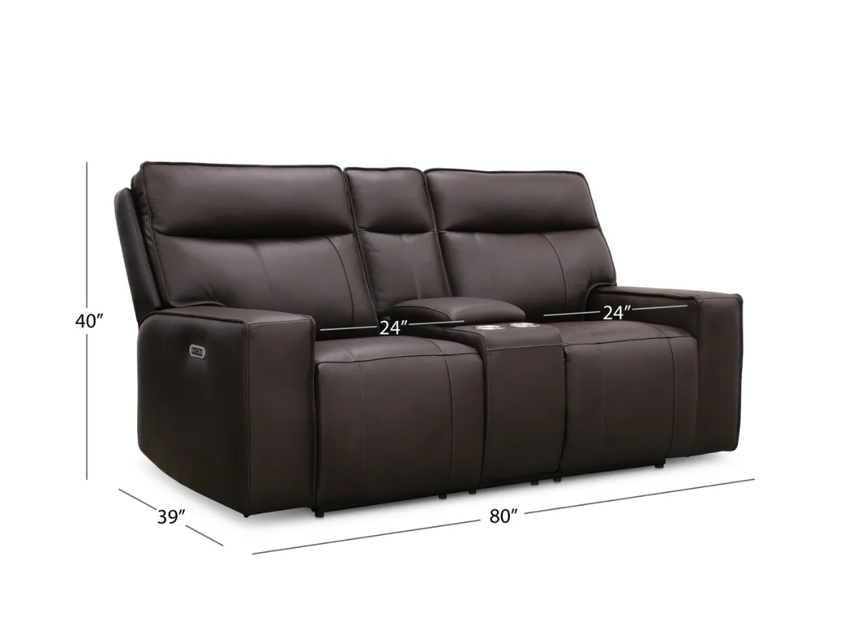 Layton 3-pc Leather Power Reclining Set