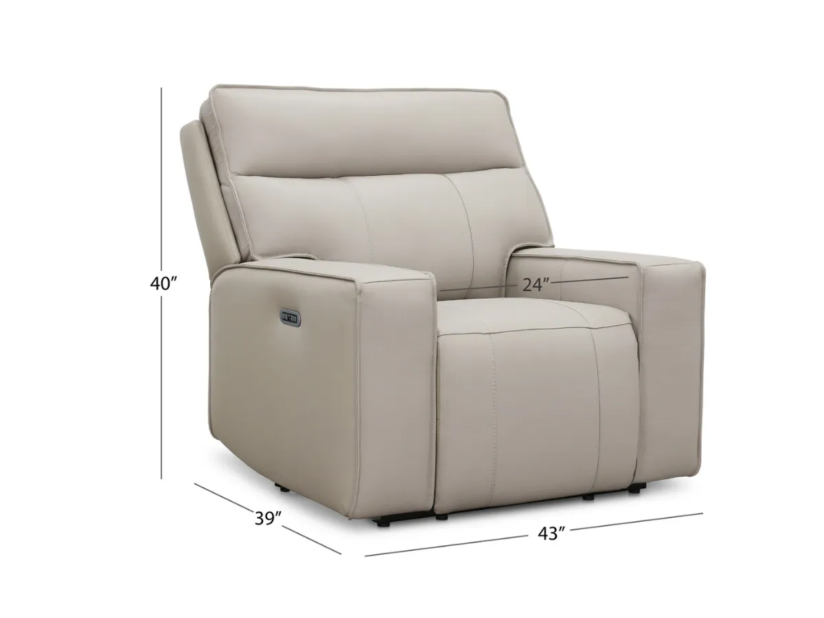 Layton 3-pc Leather Power Reclining Set