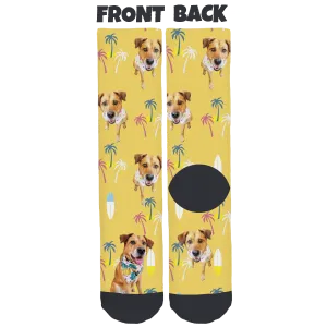 Lexi the Pupski California Socks