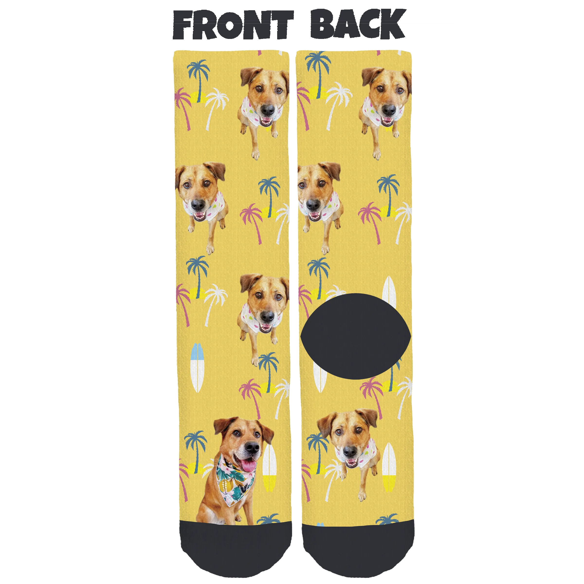 Lexi the Pupski California Socks