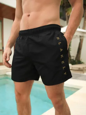 Lugano Swim Shorts - Black