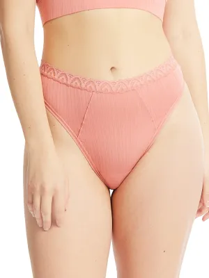 MellowLuxe™ High Cut Thong Antique Rose Pink