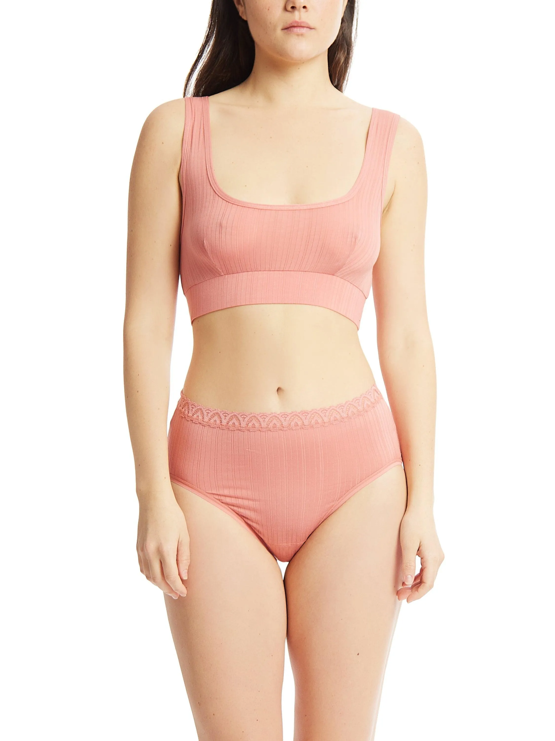 MellowLuxe™ Lounge Bralette Antique Rose Pink