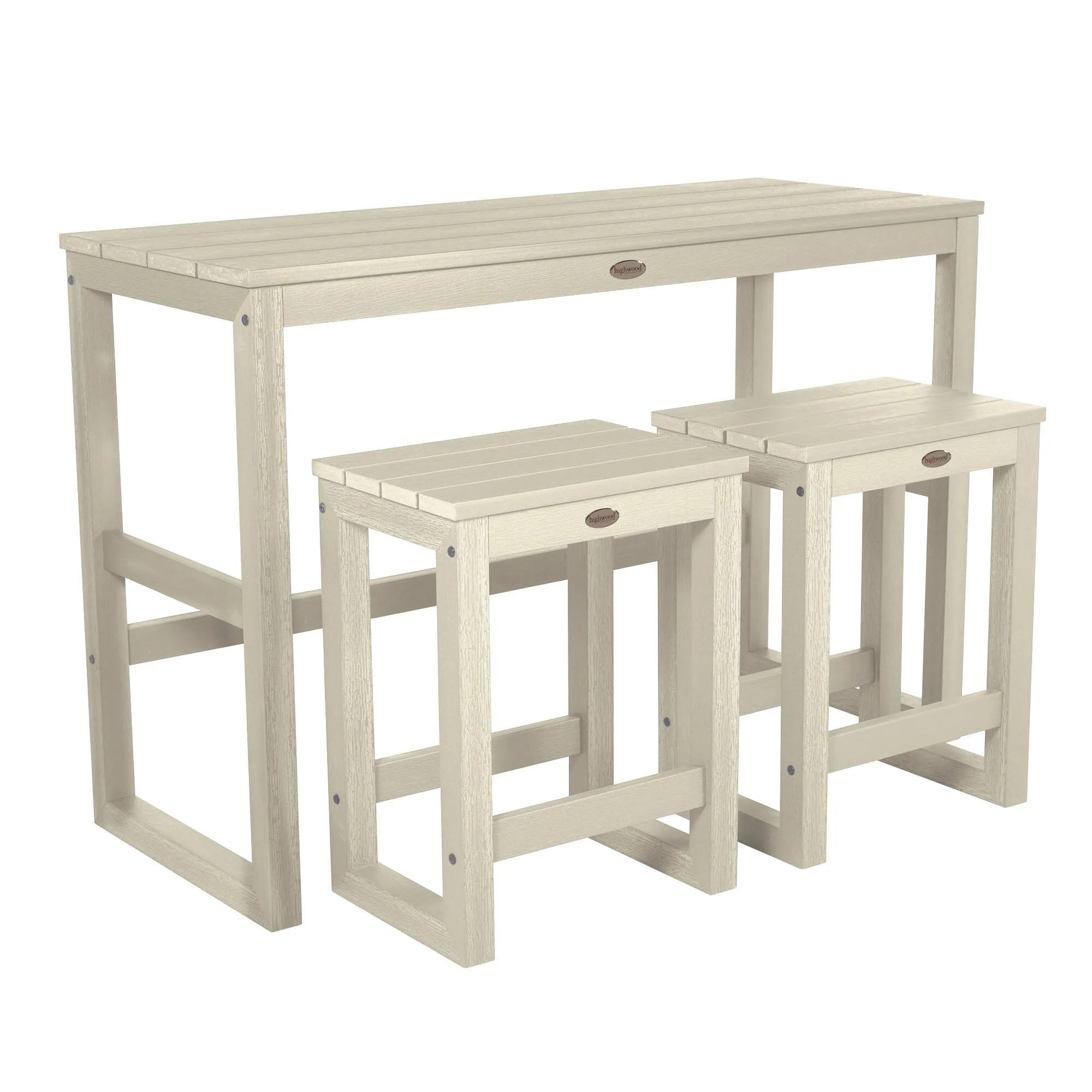 Monroe Modern Counter Height Balcony 3pc Set