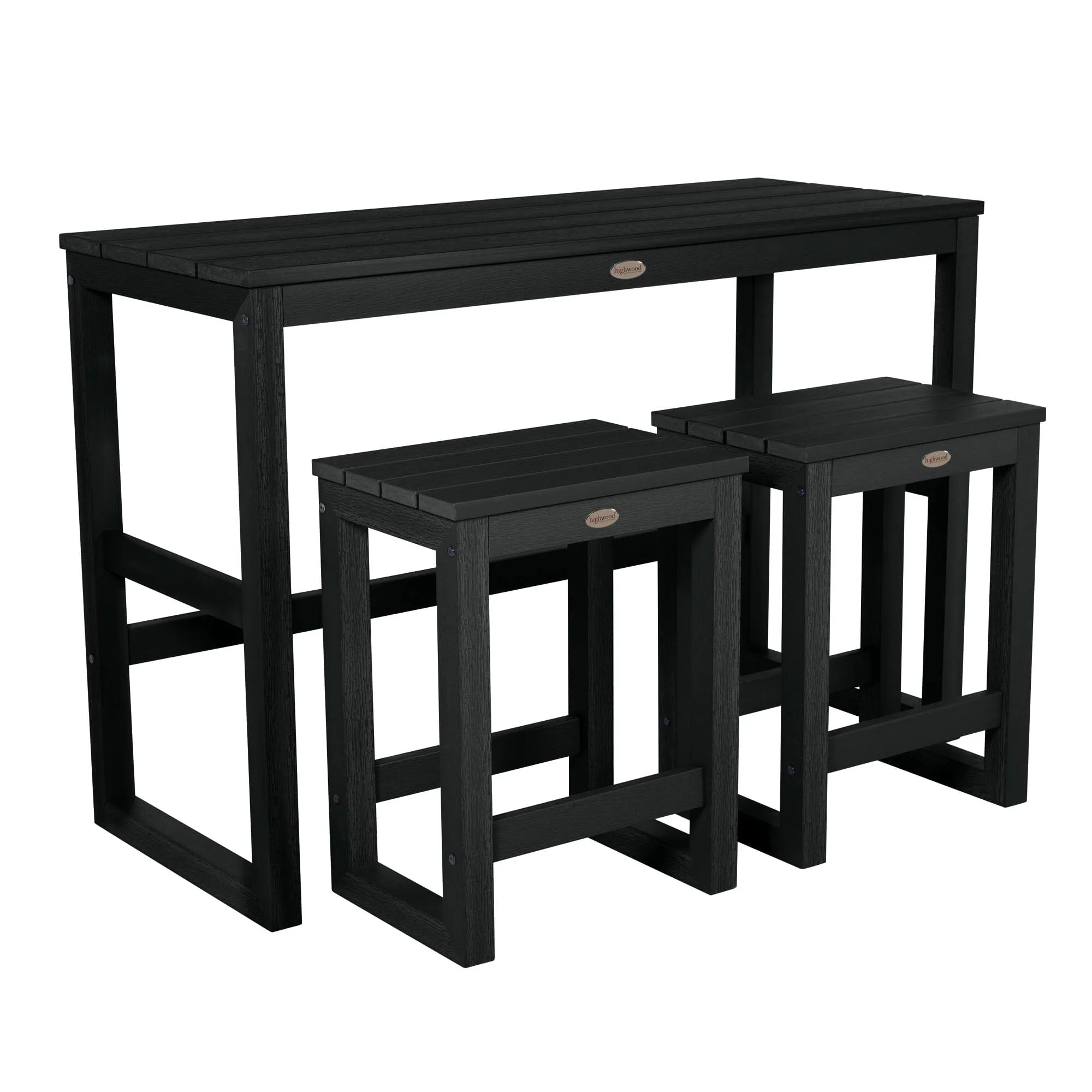 Monroe Modern Counter Height Balcony 3pc Set