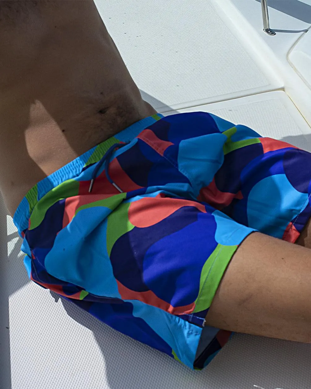 Multi Color Shades - Swim Shorts