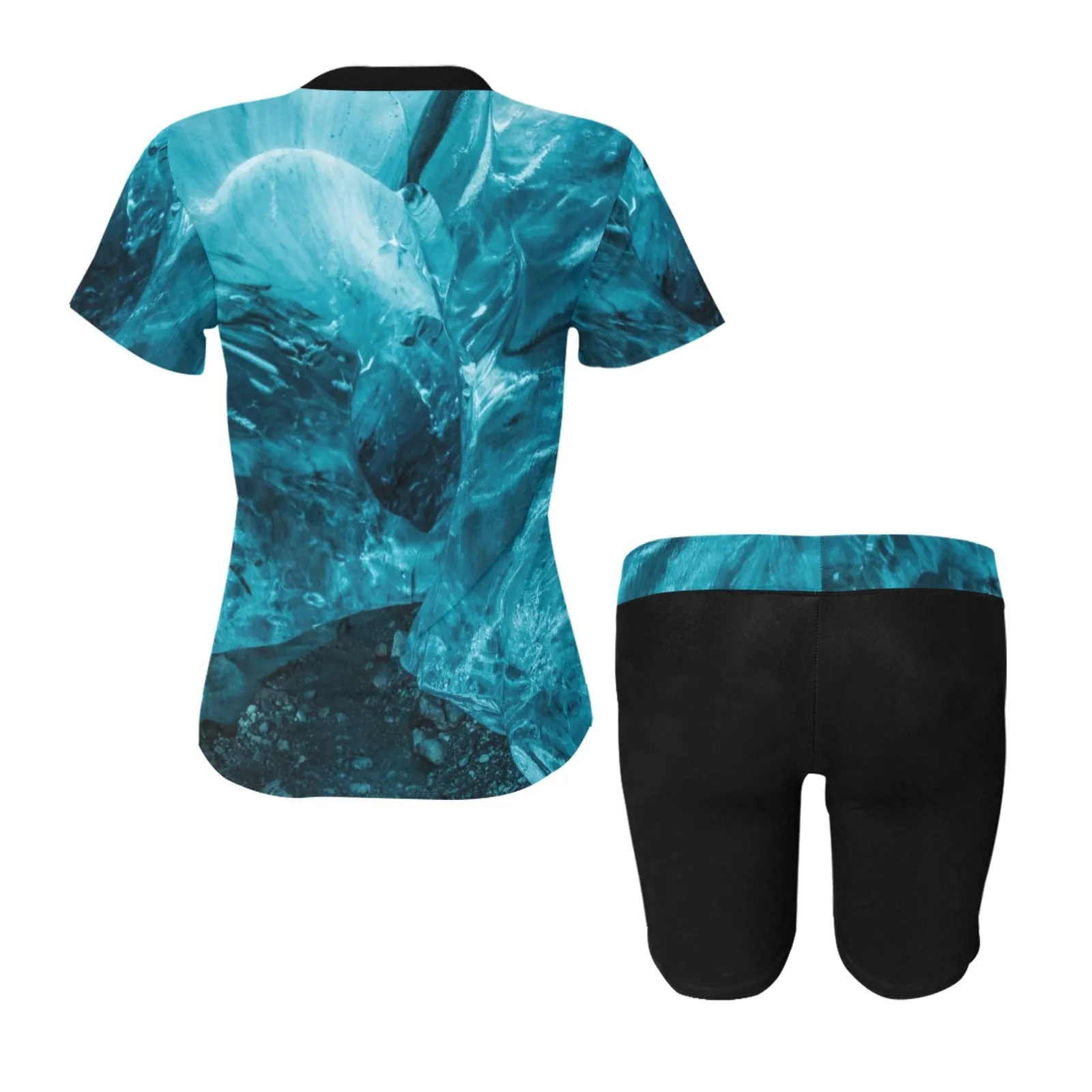 Ocean Blue Diva Workout Set