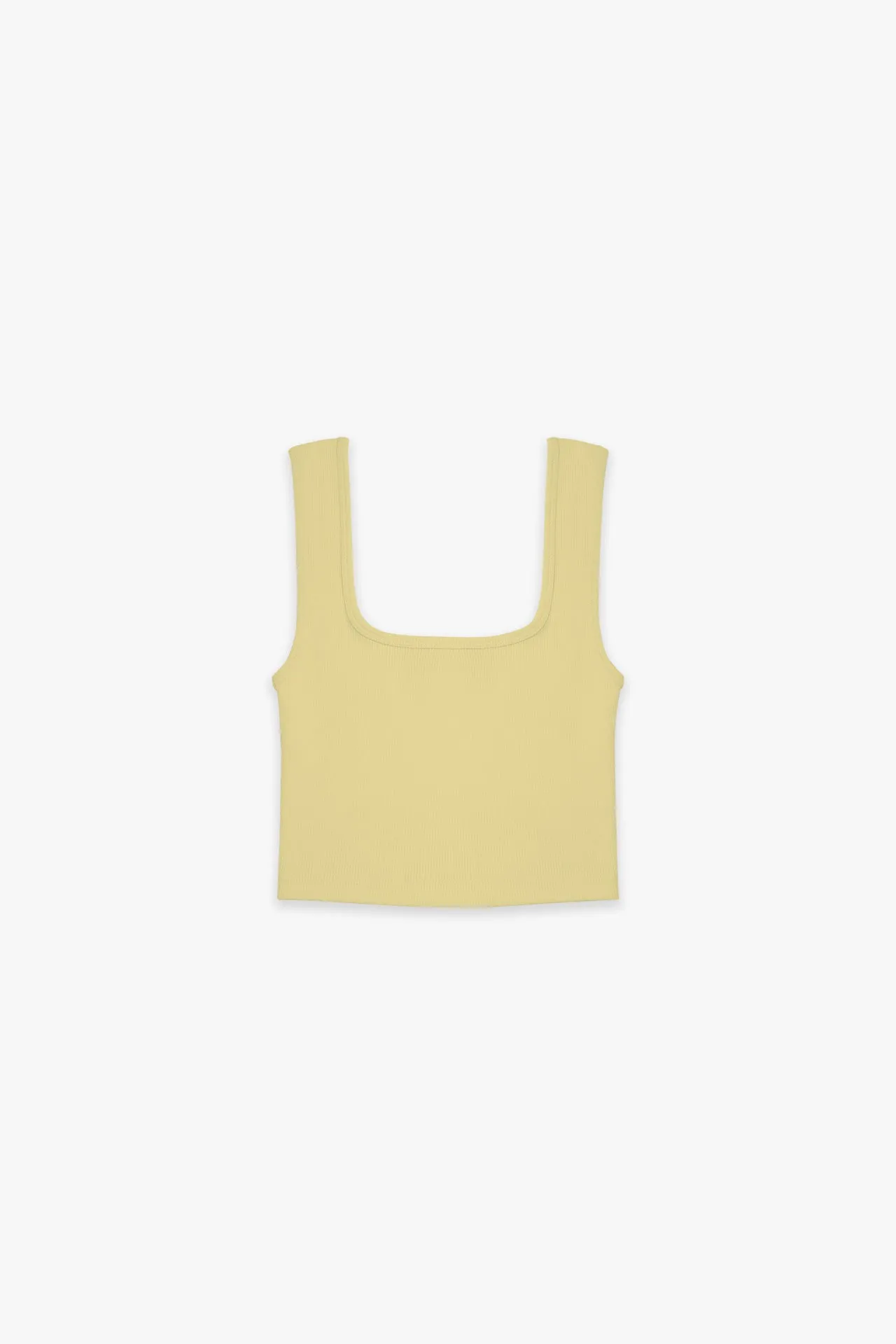 Organic Cotton & Bamboo Ribbed Strap Top