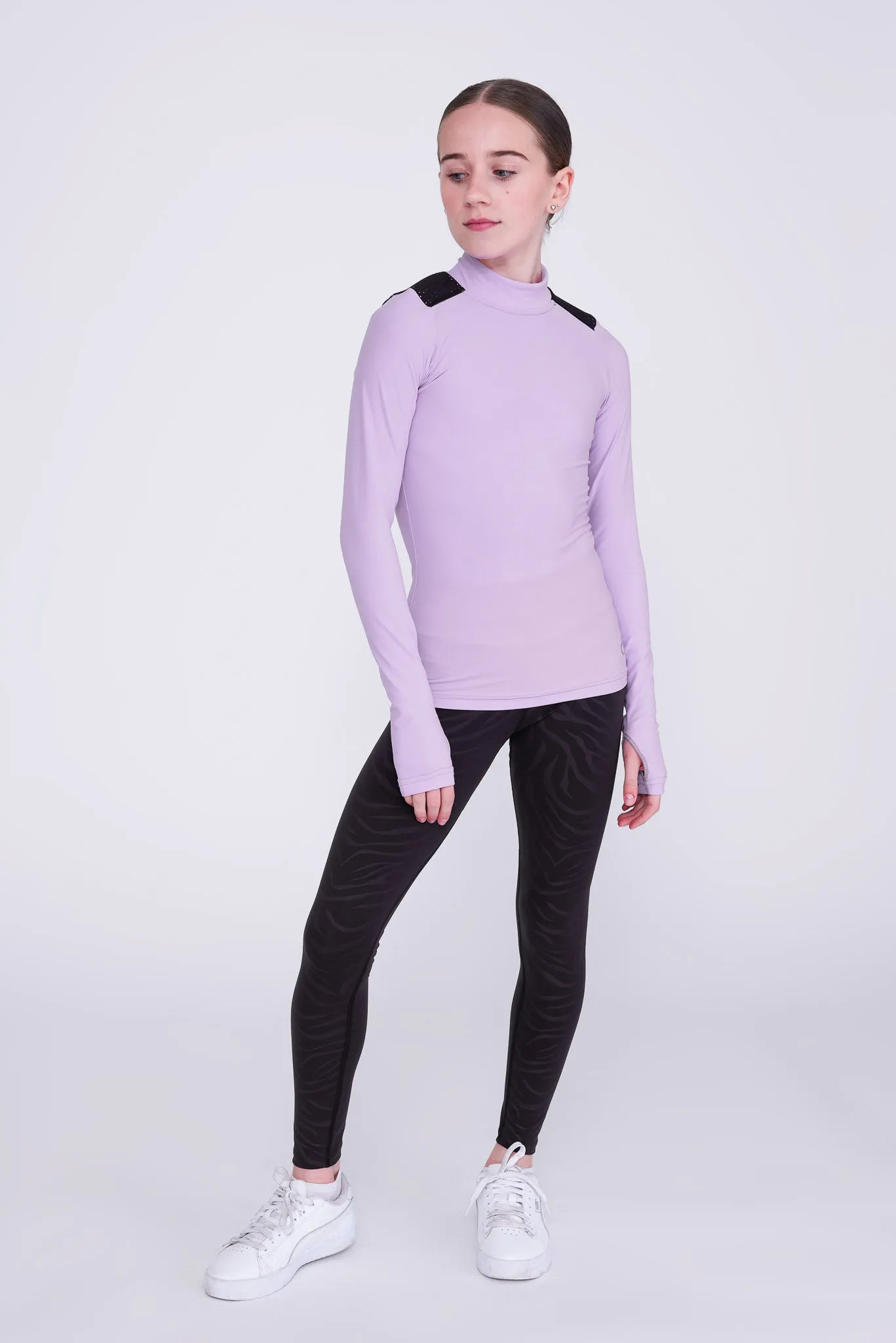 Passion Long-Sleeve Top in Amethyst