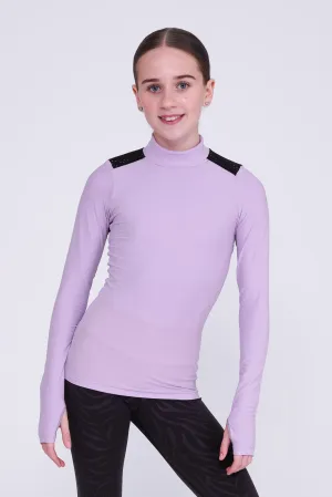 Passion Long-Sleeve Top in Amethyst