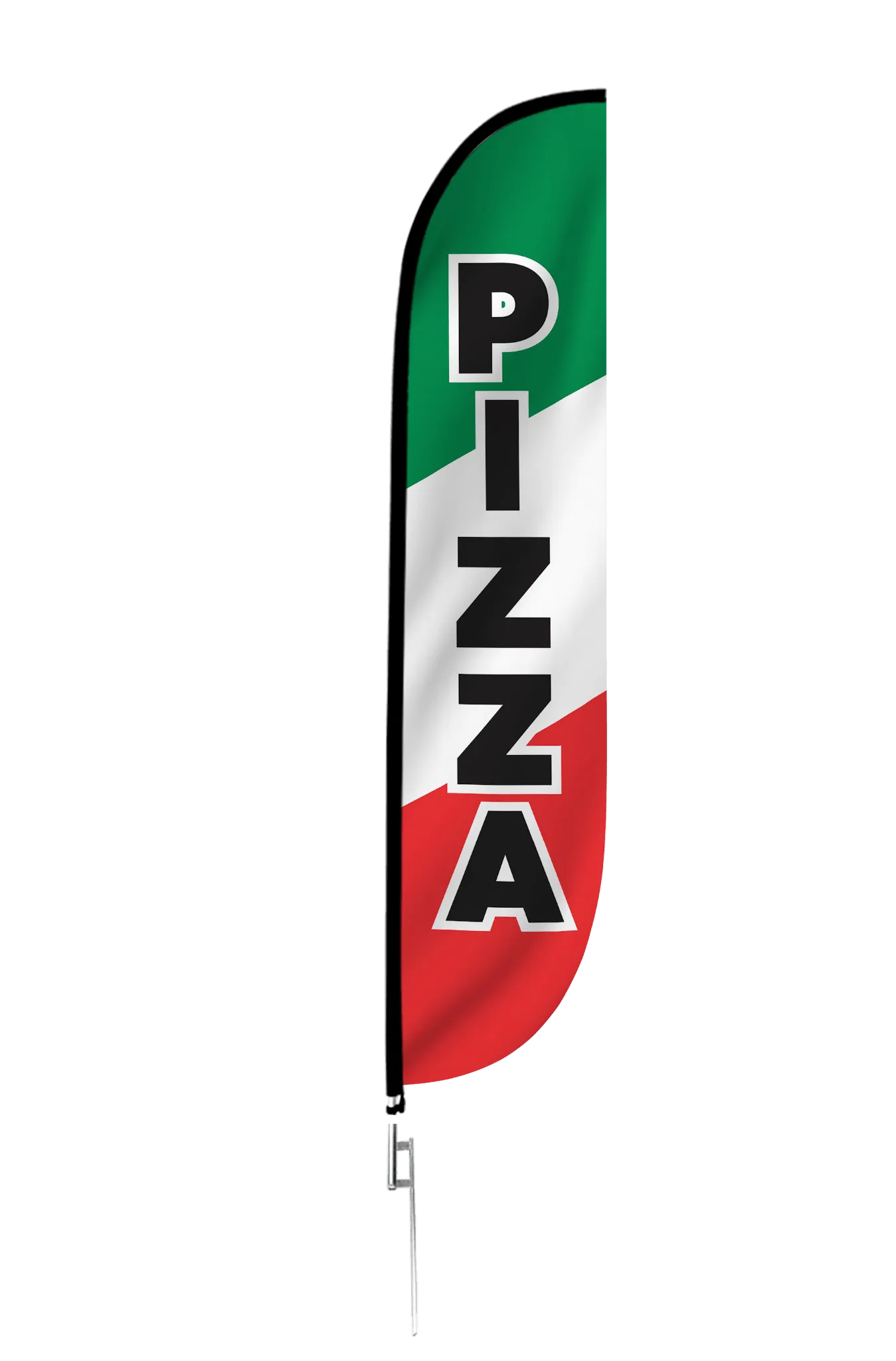 Pizza Feather Flag