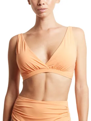 Plunge Swim Top Florence Orange