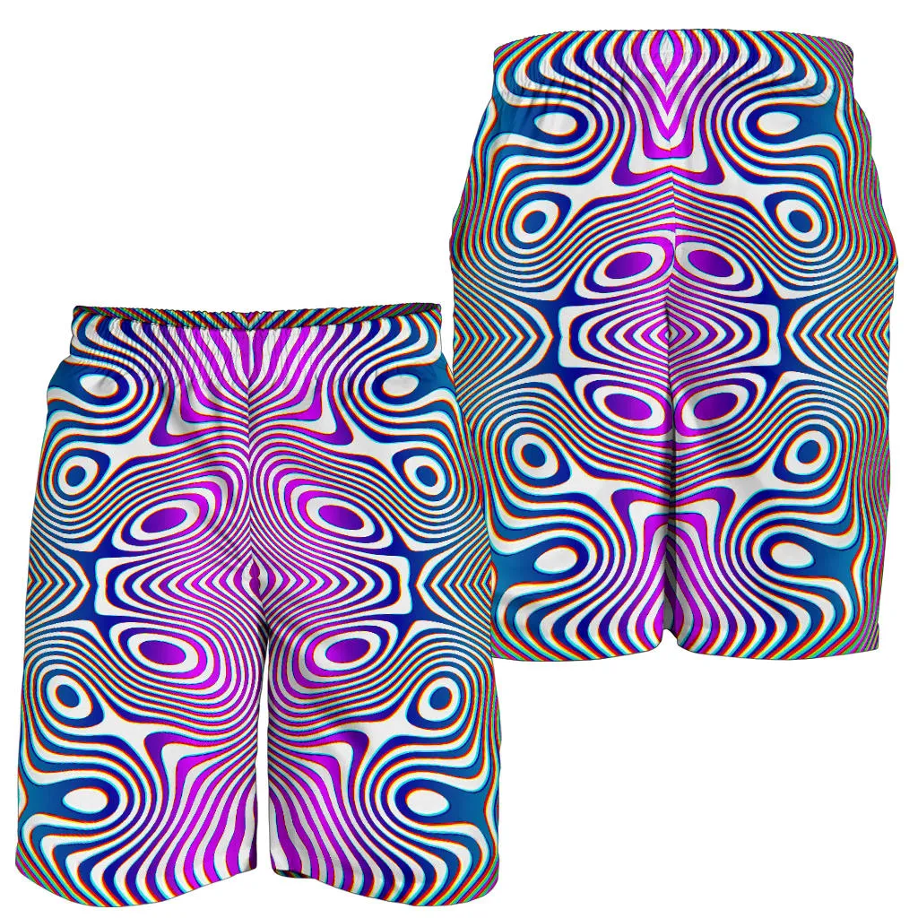 Prismatic Frequency Men's Shorts