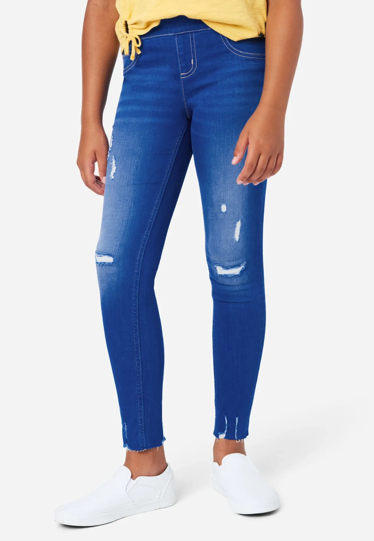 Pull-On Jean Leggings