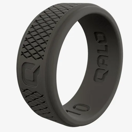 QALO MEN'S STANDARD CROSSHATCH RING