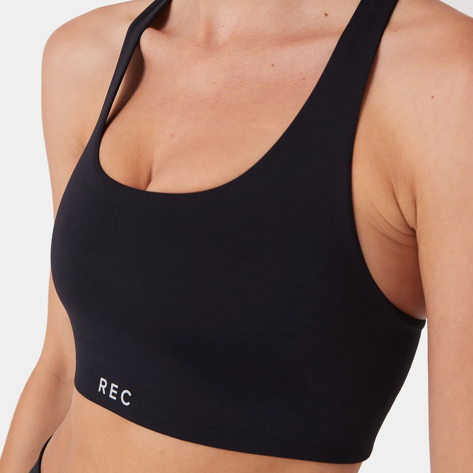 REC GEN - Women's Hold Racer Crop - Black