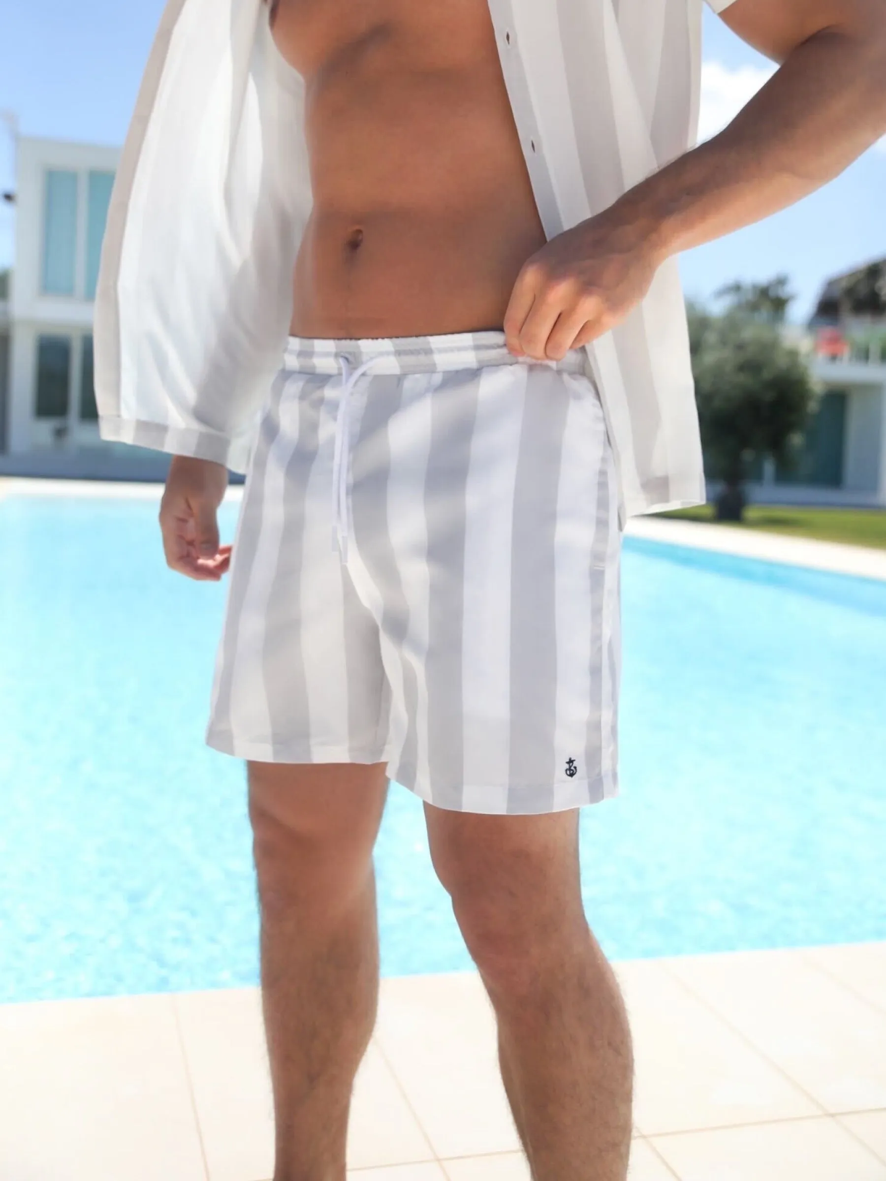 Riccardo Swim Shorts - Stone