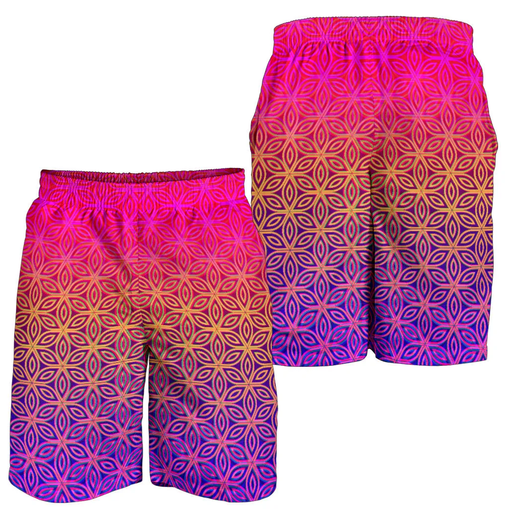 Sacral Bloom Men's Shorts