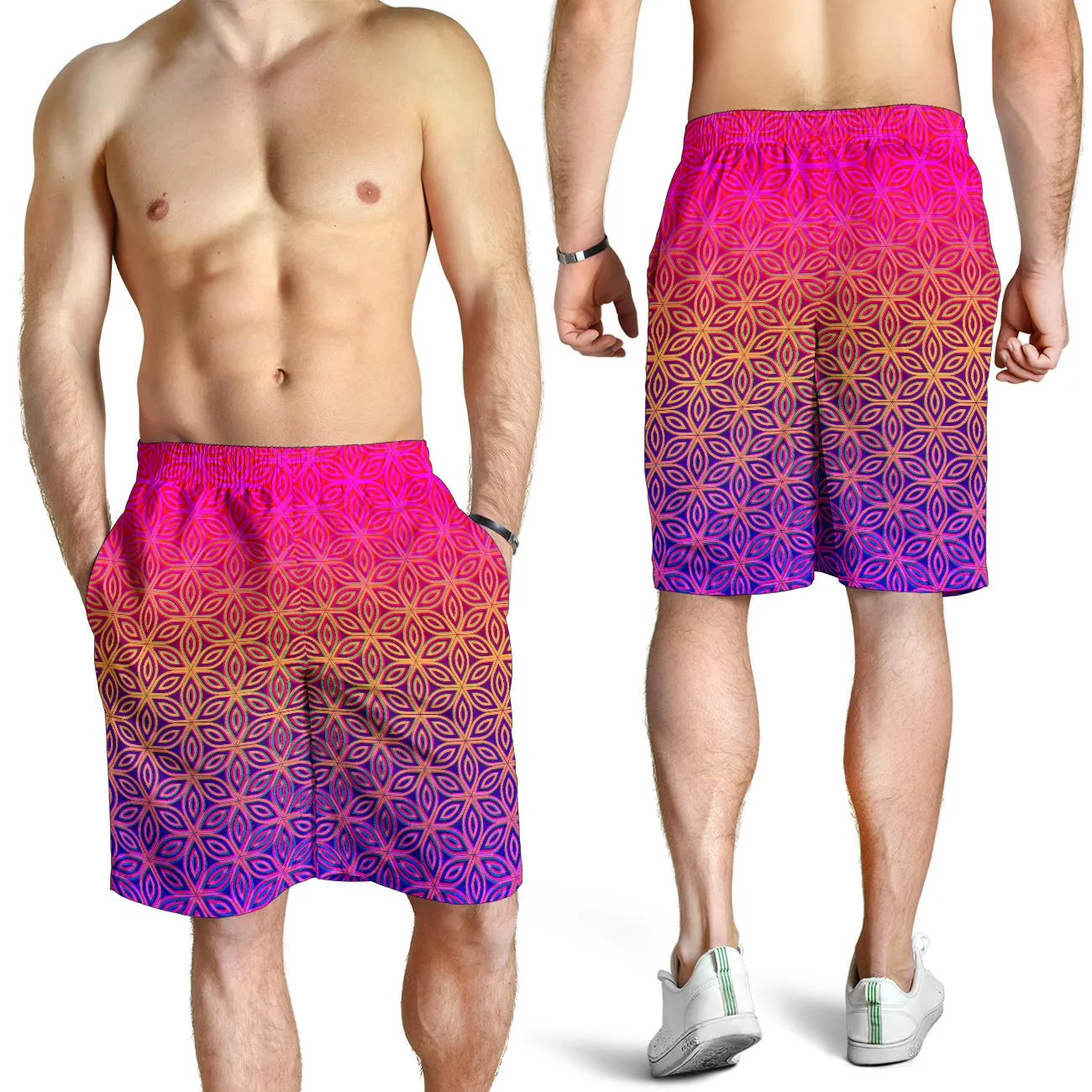 Sacral Bloom Men's Shorts