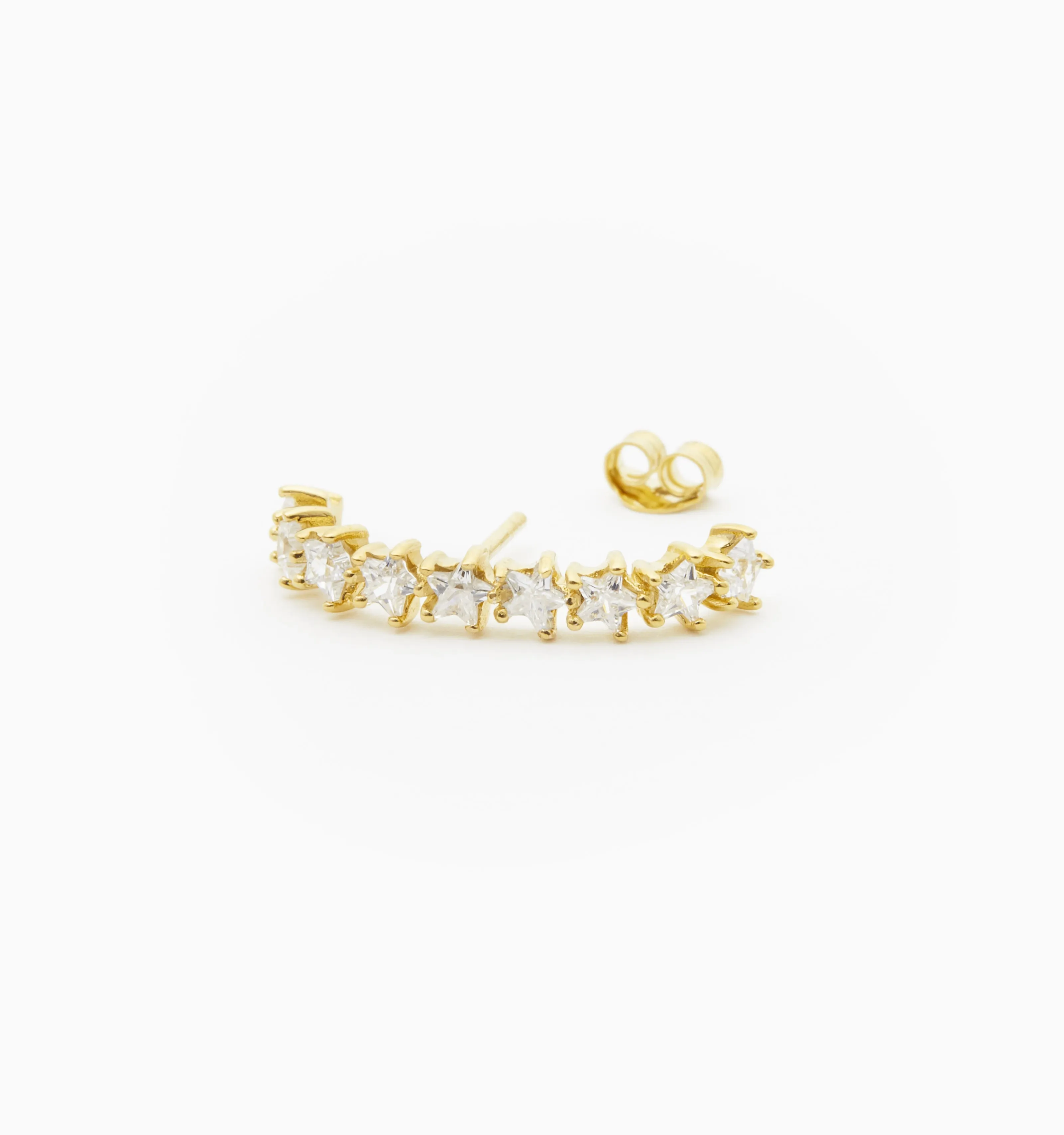 Single Star CZ Ear Cuff