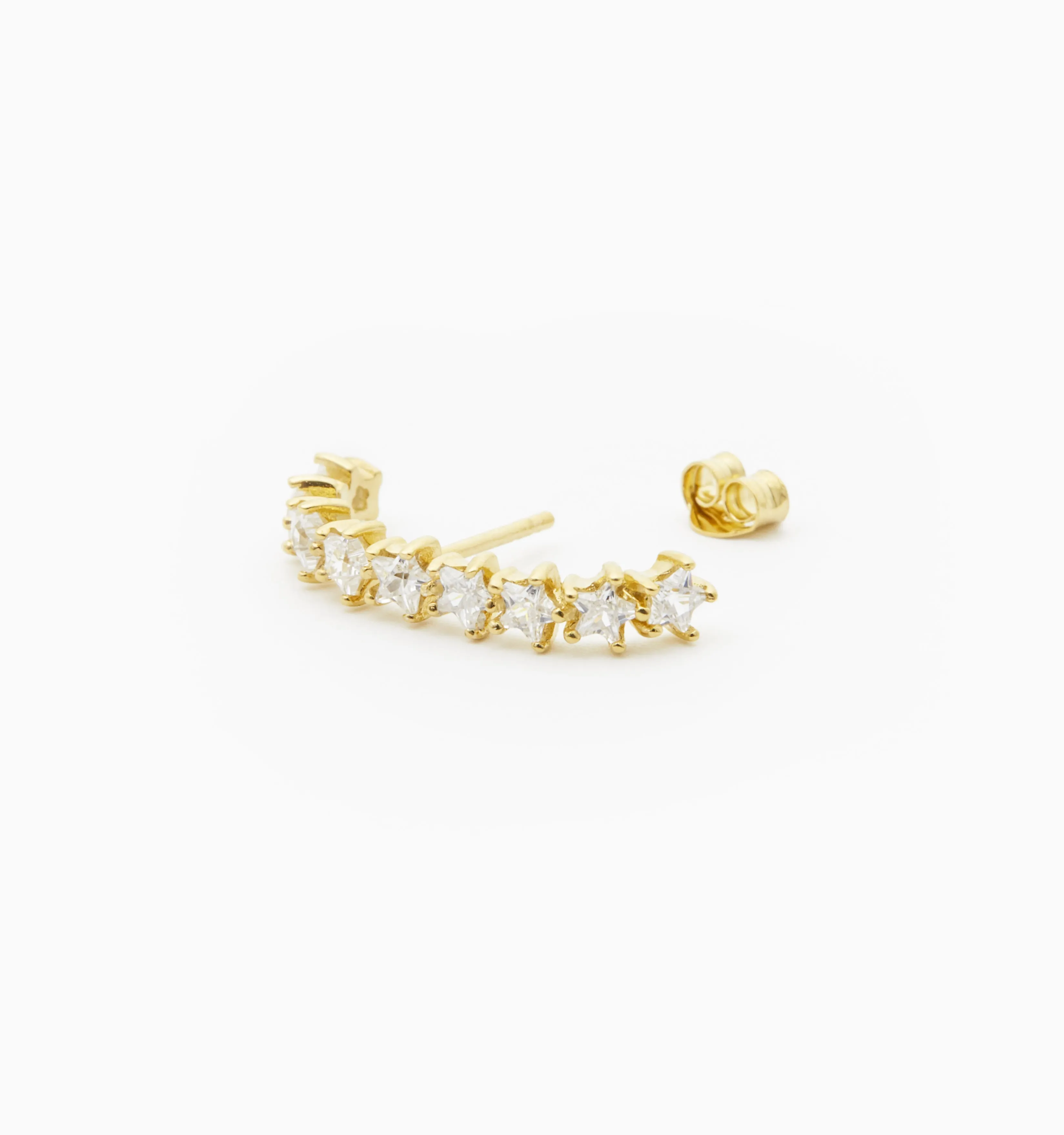 Single Star CZ Ear Cuff