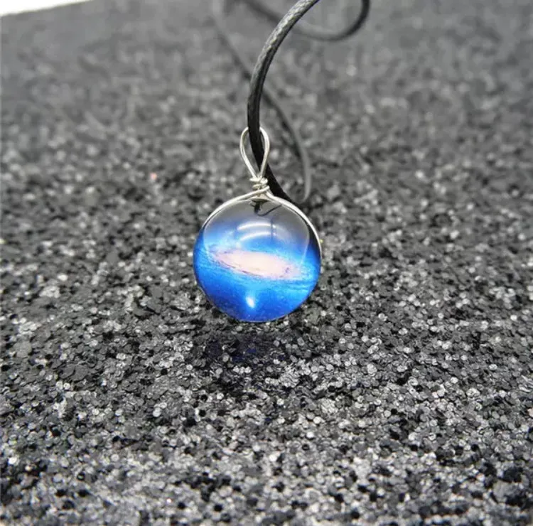 Space Glass Dome Pendant