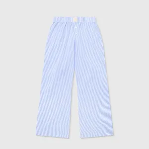 Striped Boxer Pants - Blue