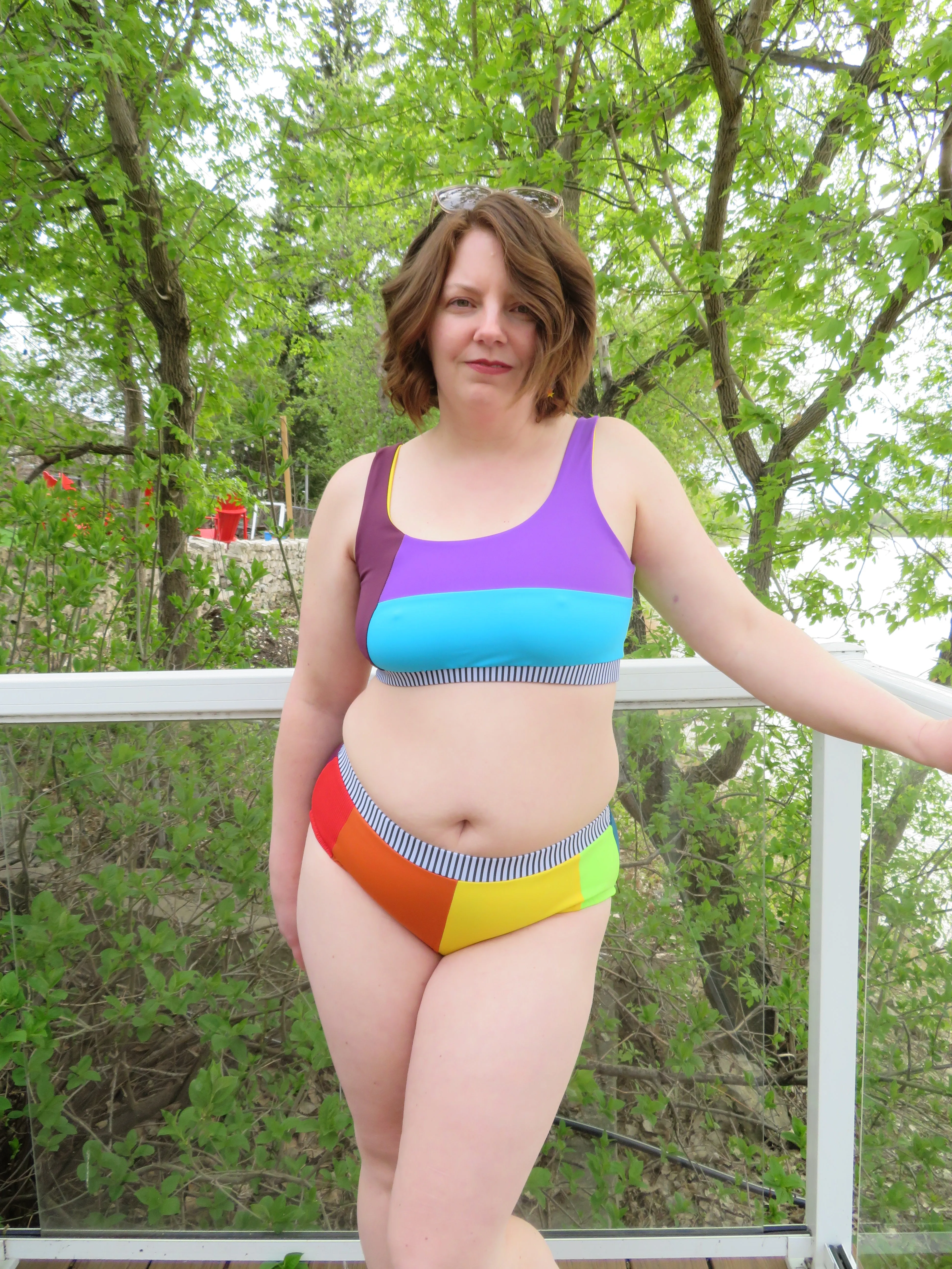 Tangled Swim Top PDF Pattern Sizes B-M