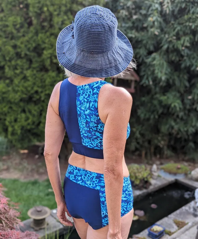 Tangled Swim Top PDF Pattern Sizes B-M