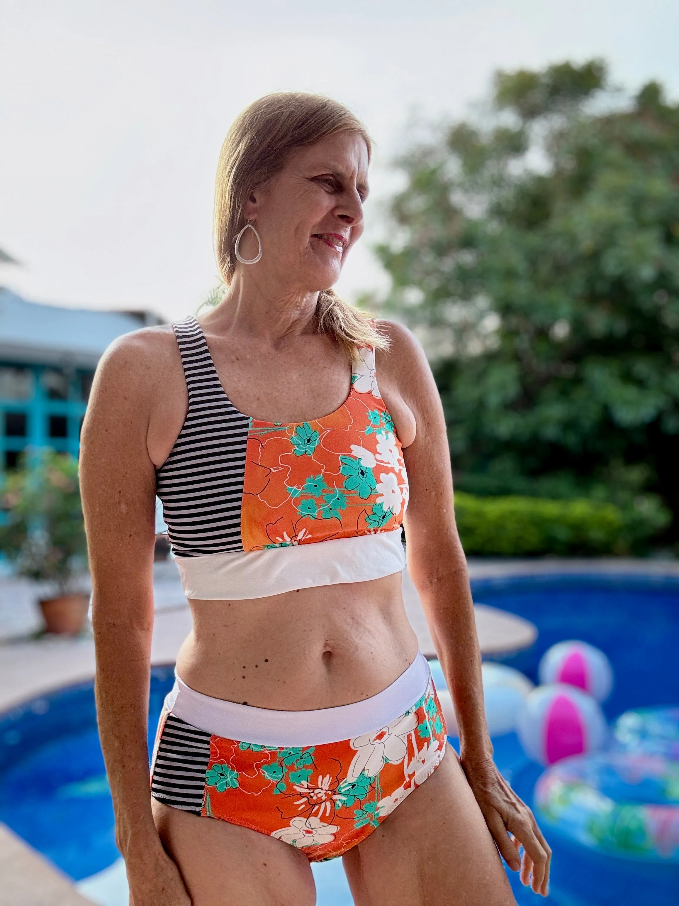 Tangled Swim Top PDF Pattern Sizes B-M