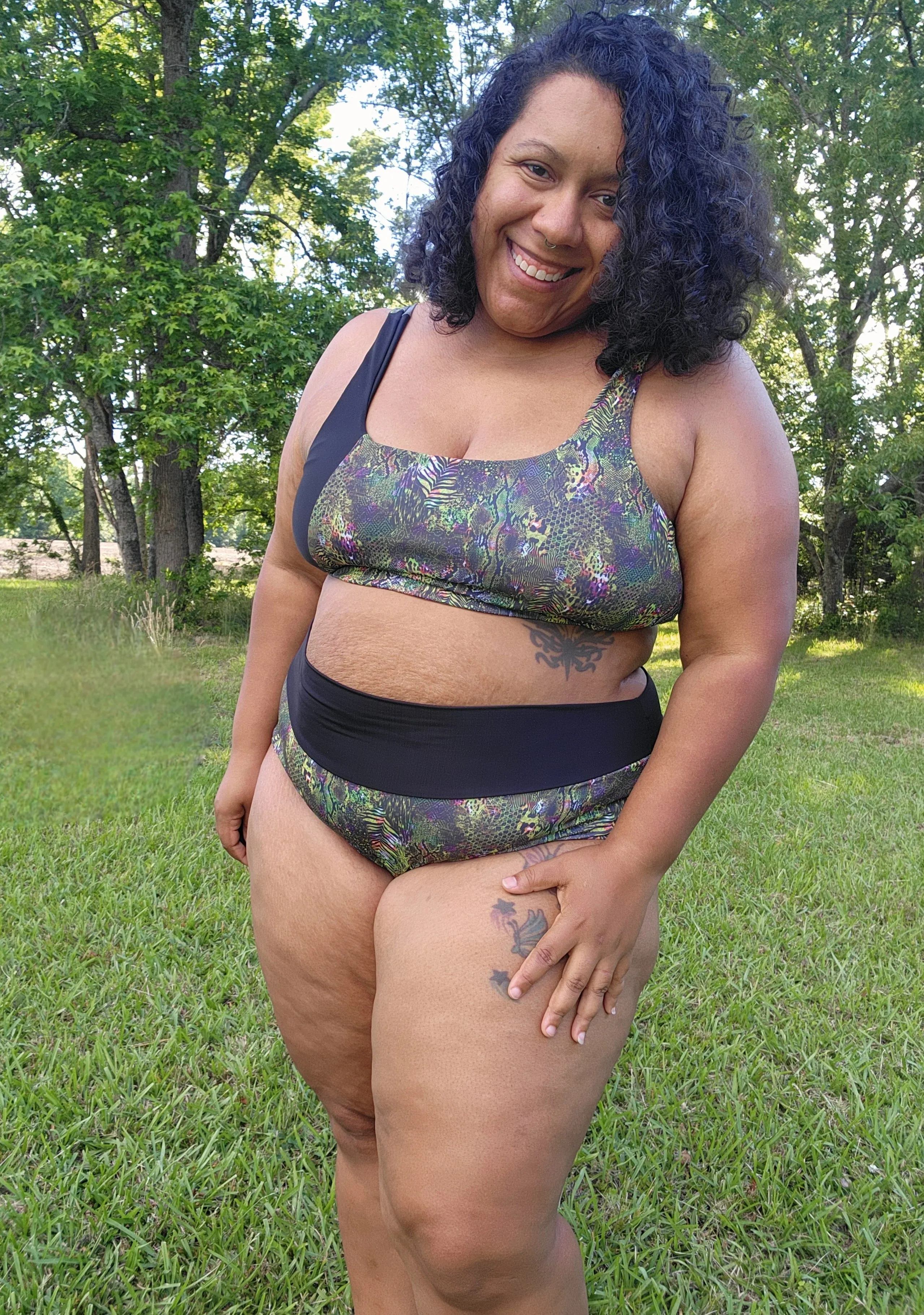 Tangled Swim Top PDF Pattern Sizes B-M