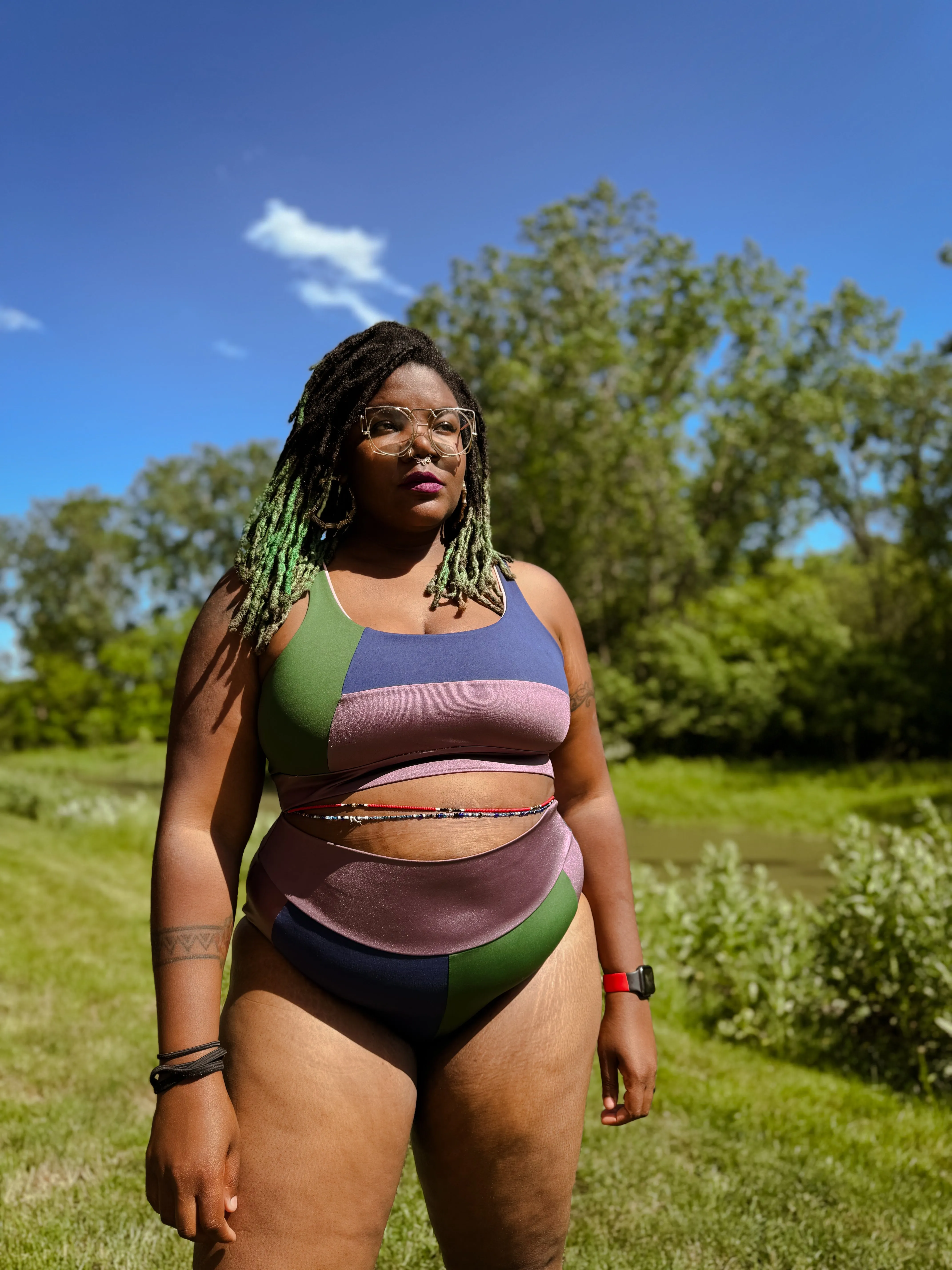 Tangled Swim Top PDF Pattern Sizes B-M