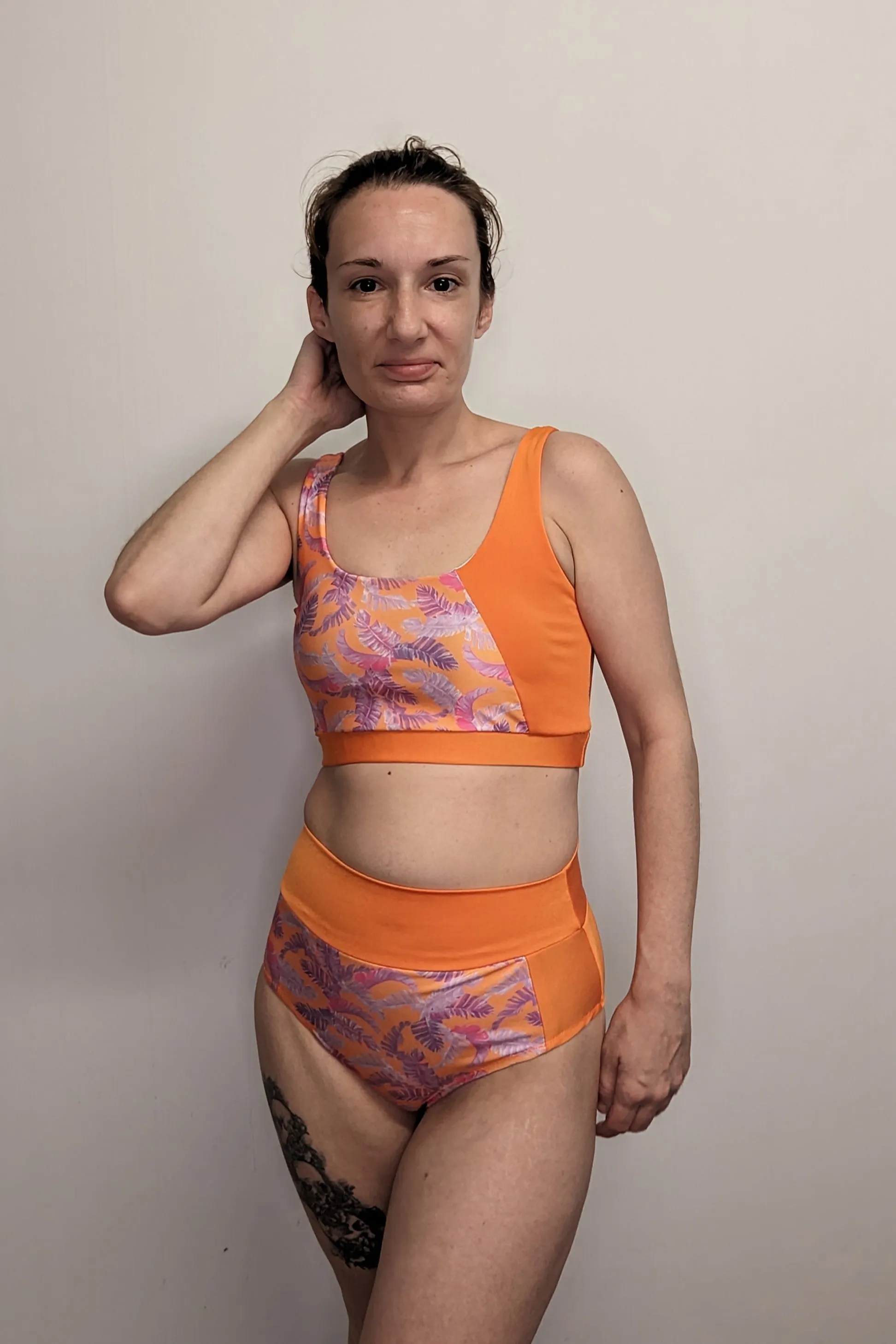 Tangled Swim Top PDF Pattern Sizes B-M