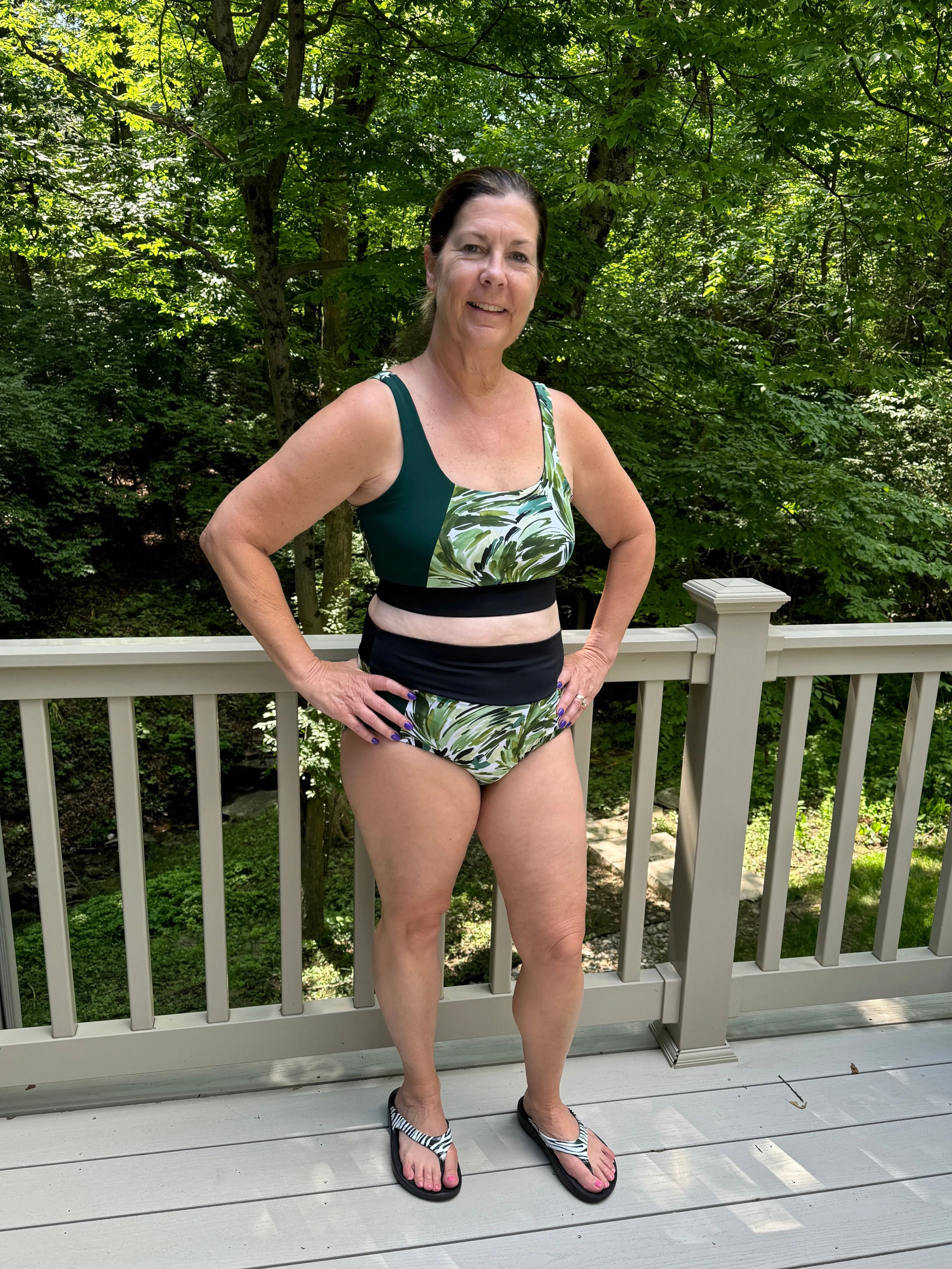 Tangled Swim Top PDF Pattern Sizes B-M