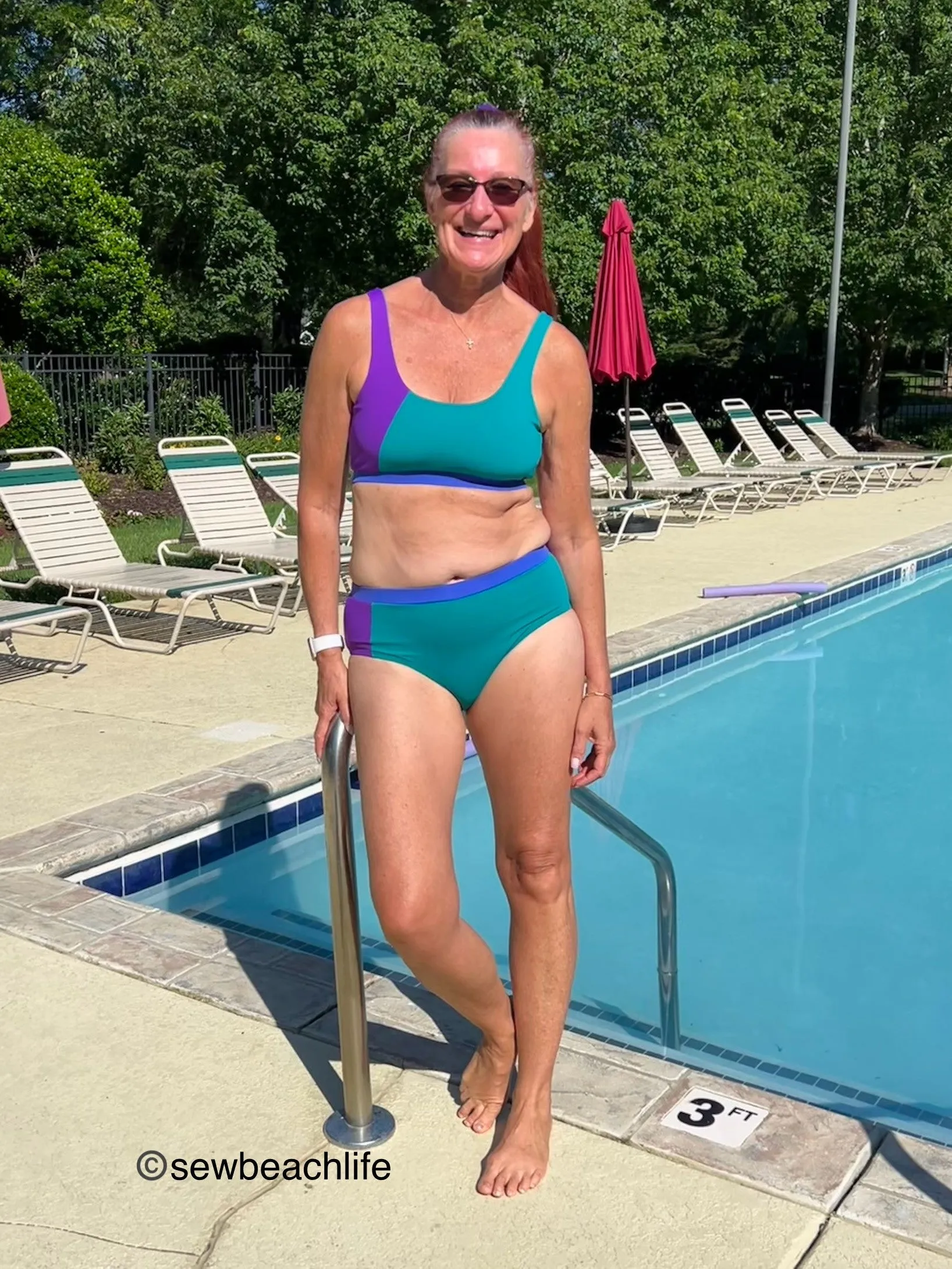 Tangled Swim Top PDF Pattern Sizes B-M