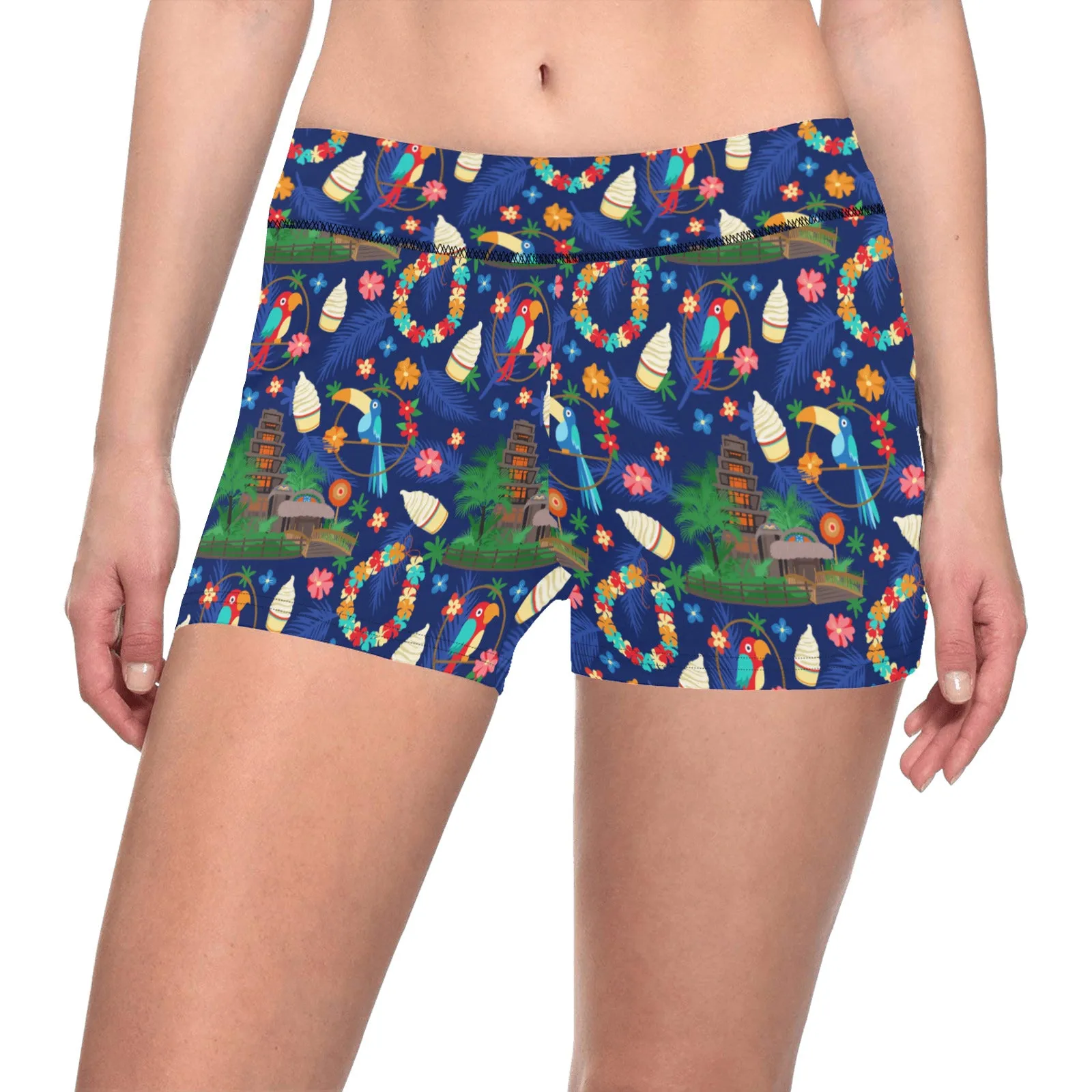 Tiki Desserts Women's Short Leggings