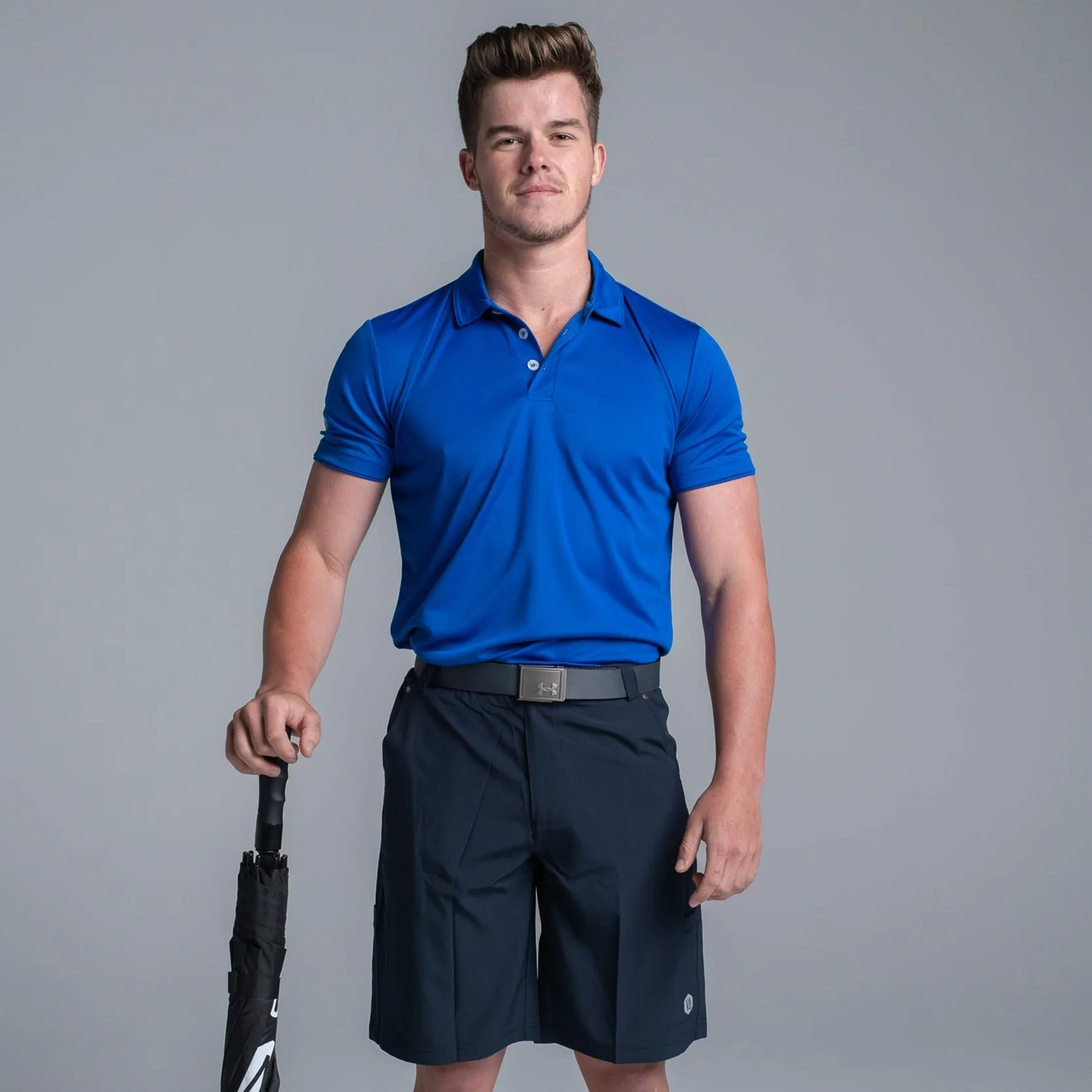 Valour Active Men's Golf Shorts - Ink